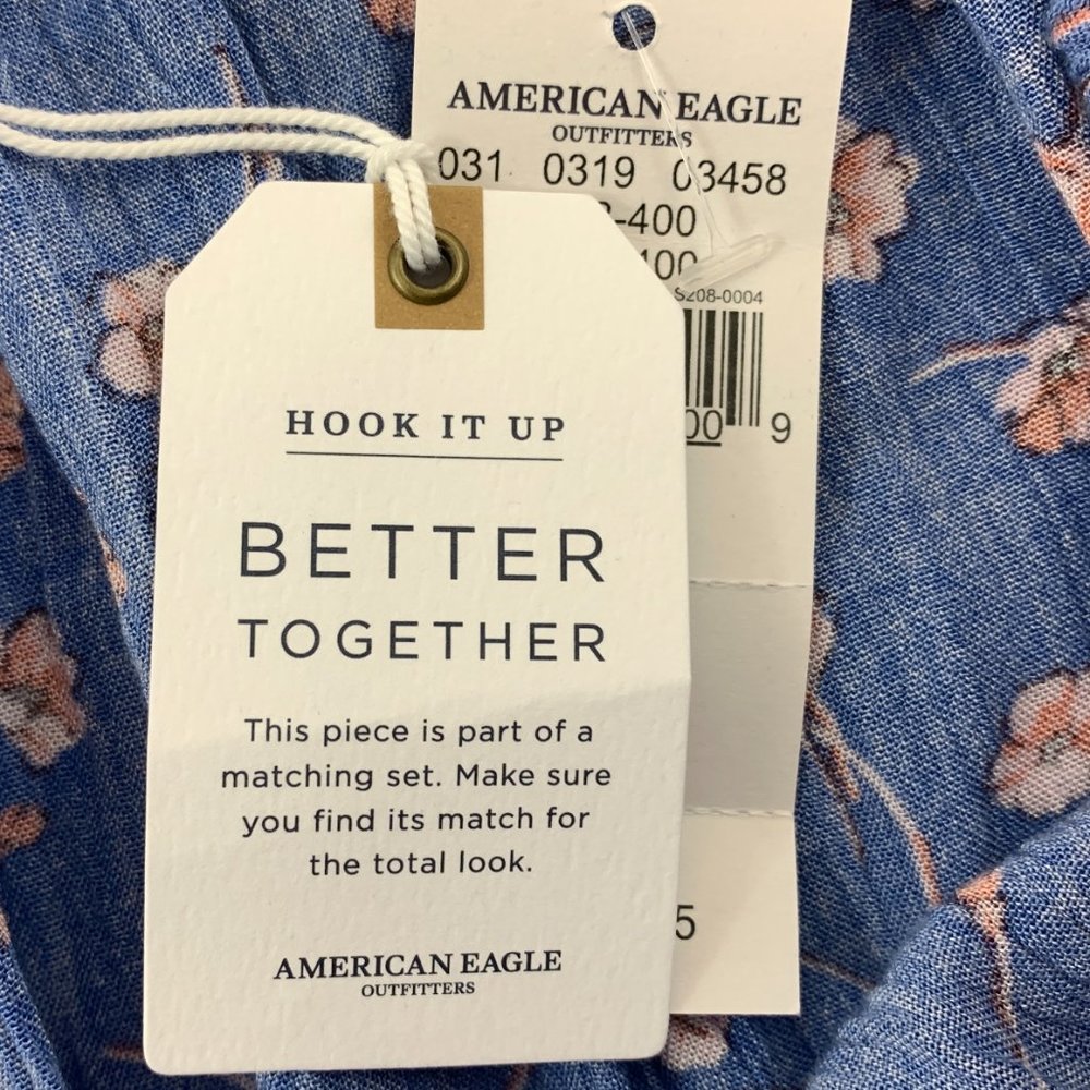 American Eagle | Floral Hi-Low Skirt - Picture 8 of 12